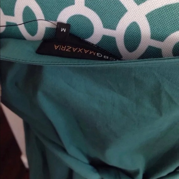 BCBG MAXAZRIA Green Midi dresss Size Medium - Picture 3 of 6